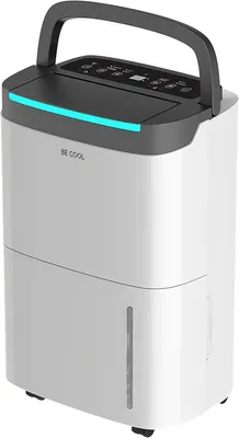 Immagine prodotto di Deumidificatore, capacità 50 litri, capacità di deumidificazione di circa 50 litri/24 ore, serbatoio dell'acqua da 7 litri, timer, adatto per ambienti di 125 m³ o 50 m², dotato di rotelle