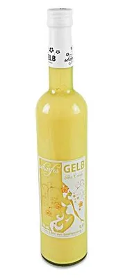 Produktbild von "scharfes GELB" Pina Colada (Likör / 0,5 l / 15 % vol.)