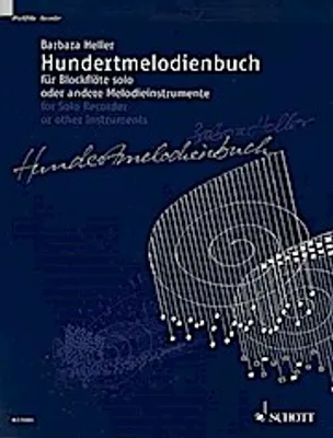 Produktbild von Hundertmelodienbuch, Blockflöte solo