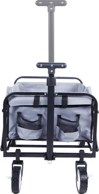 Image de Bollerwagen Chariot de transport Pliable Chariot de jardin avec cadre en acier