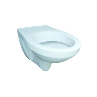 Produktbild von VIGOUR ONE Wand-WC tiefspüler mit Spülrand und geschlossener Befestigung, weiß