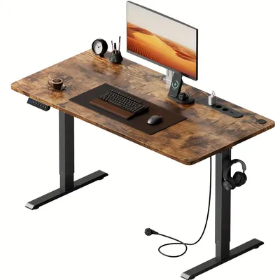 Produktbild von Elektrisch höhenverstellbarer Schreibtisch mit USB-Anschluss und Memory-Funktion