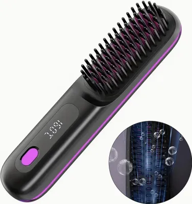 Produktbild von Glätten, Locken, Trocknen Kabellose kleine, MCH Keramik, 3 Temperaturstufen,160-200°C, Anti-Frizz, Reise-Haartool