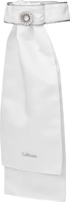 Image de Plastron LeMieux Sparkle, couleur:blanc