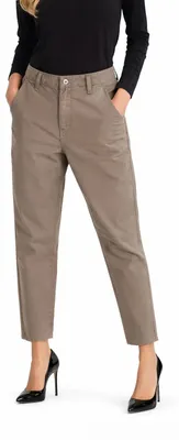 Produktbild von Diesel Fayza EVO-B Damen Hose Boyfriend Olivgrün