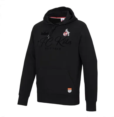 Produktbild von 1. FC Köln Hoodie "Schwarzburger Straße" Gr. 5XL