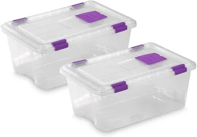 Imagen del producto de Cajas de Almacenaje 20 L Pack 2 COM-FORT HOUSE