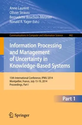 Zdjęcie produktu dla Information Processing and Management of Uncertainty