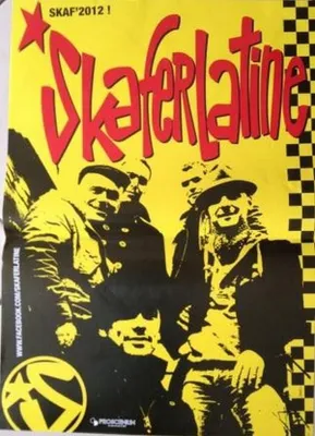 Image de Skaferlatine - Skaf’2012 - AFFICHE / POSTER - 40x60cm
