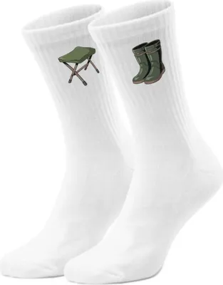 Produktbild von epicsocks Fischertraum Ruhe beim Angeln Socken in 42-46 im Paar