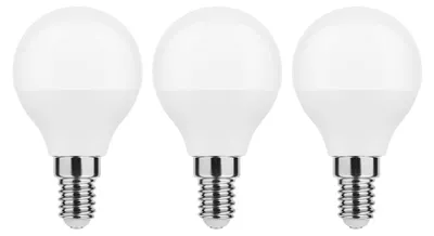 Produktbild von Modee E14 LED Kugellampe P45 7W 700lm 2700K Warmweiß 3 Stück