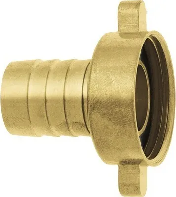 Produktbild von 2/3 - Verschraubung Messing-Guss, Gewinde 25 mm (1) für 19 mm (3/4") Schlauch"