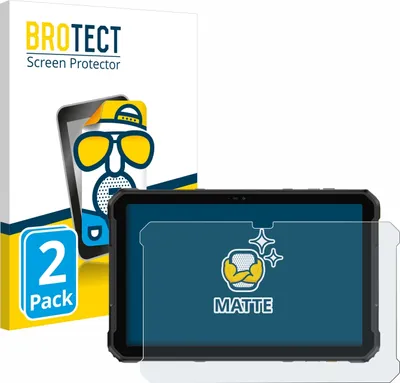 Produktbild von 2x BROTECT Schutzfolie für Ulefone Armor Pad 2 Displayschutz Displayschutzfolie Folie Matt Entspiegelungsfolie