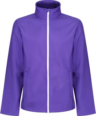 Produktbild von Regatta Standout Herren Softshelljacke Ablaze bedruckbar PC3322 (XL) (Violett/Schwarz)