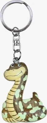 Produktbild von Schlüsselanhänger aus Holz - Python