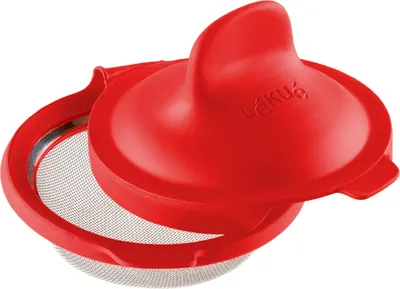Produktbild von LEKUE Eier-Pochierer Silikonform Pochierte Eier Eierformer Eiform Rot Neu EGG