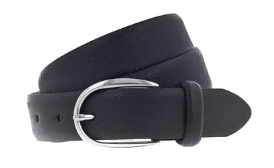 Immagine prodotto di Vanzetti Pelle cintura Classics 30mm Cambered Leather Belt W85 Black nero