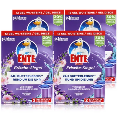 Produktbild von WC Ente Frische-Siegel Lavender 2x36ml WC-Frische (4er Pack)