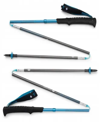 Zdjęcie produktu dla Kije trekkingowe karbonowe Black Diamond Pursuit Carbon Z Poles - octane, rozmiar 125 cm