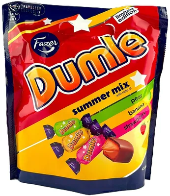 Produktbild von Fazer Dumle Summer Mix Bag 42 Stk. 320g