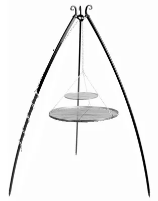 Immagine prodotto di Griglia girevole da 200 cm - Griglia in acciaio inox da 70 cm