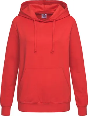 Produktbild von Stedman ST4110 | Hooded Sweatshirt / Damen Kapuzenpulli |  | WRAP - Farbe: Scarlet Red - Größe: L