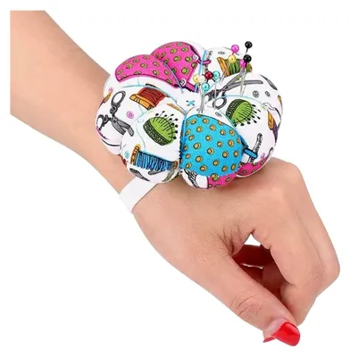 Produktbild von 2 Stück Handgelenknadelkissen für DIY-Projekte