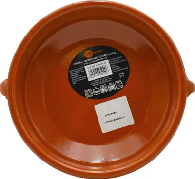 Immagine prodotto di CTB Ceramica Cazuela Ciotola in argilla con manici attaccati Ceran Diametro 20 cm