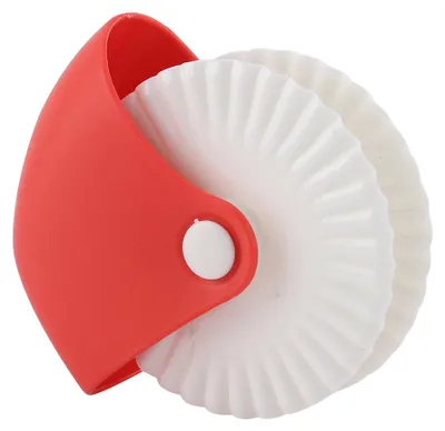 Image de Coupe-pâtes manuel à rouleau pour nouilles en treillis (roulette à découper)