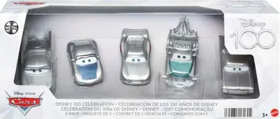 Produktbild von Disney Pixar Cars Disney 100 Feier 5er Pack