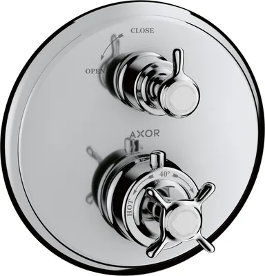 Immagine prodotto di hansgrohe AXOR Thermostat Montreux encastré avec robinet d'arrêt,1 consommateur, 16800000, 16800000