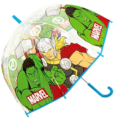 Produktbild von Avengers Regenschirm - Marvel Stockregenschirm für Kinder-Glockenschirm Ø 68 cm