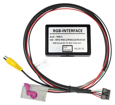 Obrázok produktu pre Rozhranie pre cúvaciu kameru pre navigáciu Audi RNS-E / RNSE, konvertor RGB