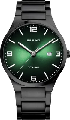 Image de Bering Montre Homme noir - 15240-728 Titane