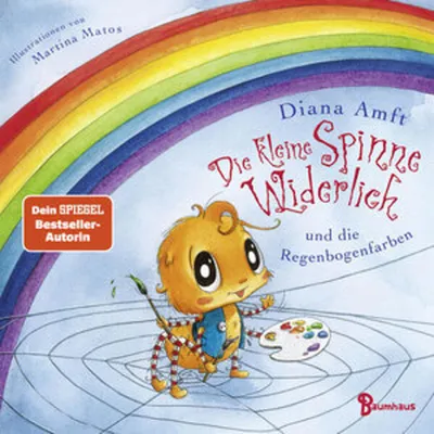Image de Die kleine Spinne Widerlich und die Regenbogenfarben (Pappbilderbuch)
