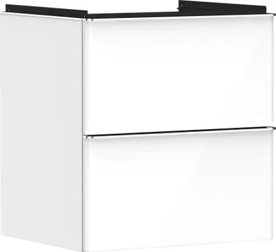 Produktbild von hansgrohe Xelu Q Waschtischunterschrank, 580x475, 2 Schubkästen, für den Waschtisch, 54023000