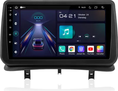 Obrázok produktu pre 9 "Android 12 Autoradio Carplay Für Renault Clio3 2005-2014 6+128G GPS NAVI WIFI 4G BT DAB+ SWC Octa Core