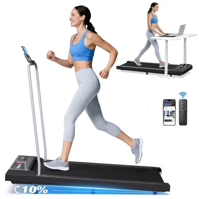 Obrázek produktu pro Běžecký pás - Skládací - Úhel sklonu 10 % - Maximální nosnost 120 kg - Tichý motor