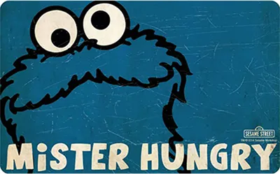 Produktbild von Sesamstraße Frühstücksbrettchen Mister Hungry Cookie Monster