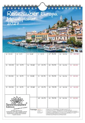 Landschaftszauber DIN A3 Kalender - Immerwährender Kalender Landschaftszauber DIN A3 Kalender - Immerwährender Kalender
