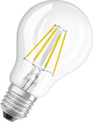 Produktbild von Osram LED Leuchtmittel Star Classic A 40 E27 4,5W kaltweiß, klar