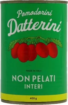 Produktbild von Pomodori Datterini Datteltomaten ungeschält 400g