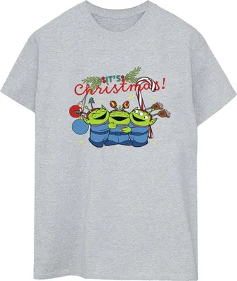 Immagine prodotto di Toy Story - T-shirt da donna - Design natalizio BI53740 (M) (grigio sport)