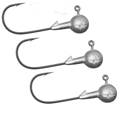 Produktbild von MUSAGA CLASSIC Jigkopf - 3 Stk. | 2/0 10g