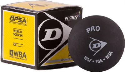 Zdjęcie produktu dla Dunlop Sport 700108, Żółta kropka, Czarny, 12 szt., Ekspert, Pudełko