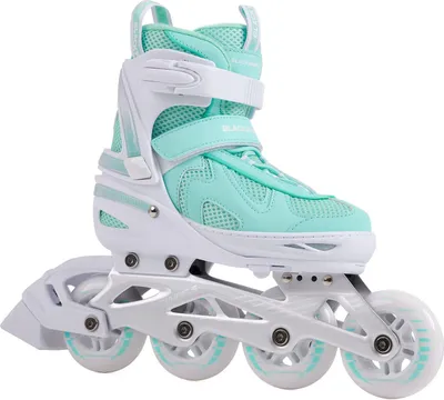 Produktbild von Inlineskates Blackwheels Flex Pro Mint Rollschuhe regulierbar in 4 Größen 38-41