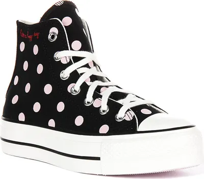 Produktbild von Chuck Taylor All Star Lift Platform Polka Dots