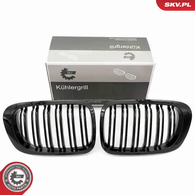 Produktbild von ESEN SKV 66SKV059 Kühlergrill Frontgrill für BMW 3 Coupe (E46) Glänzend Schwarz
