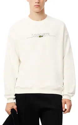 Produktbild von Lacoste - Sweatshirt für Herren, Überschnittene Schulter GT21629 (L) (Weiß)