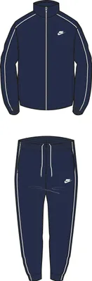 Produktbild von Nike M Nsw Ce Trk Suit Pk Basic Midnight Navy/White/White Xxl